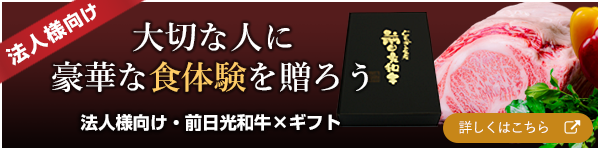 法人様向け・前日光和牛×ギフト